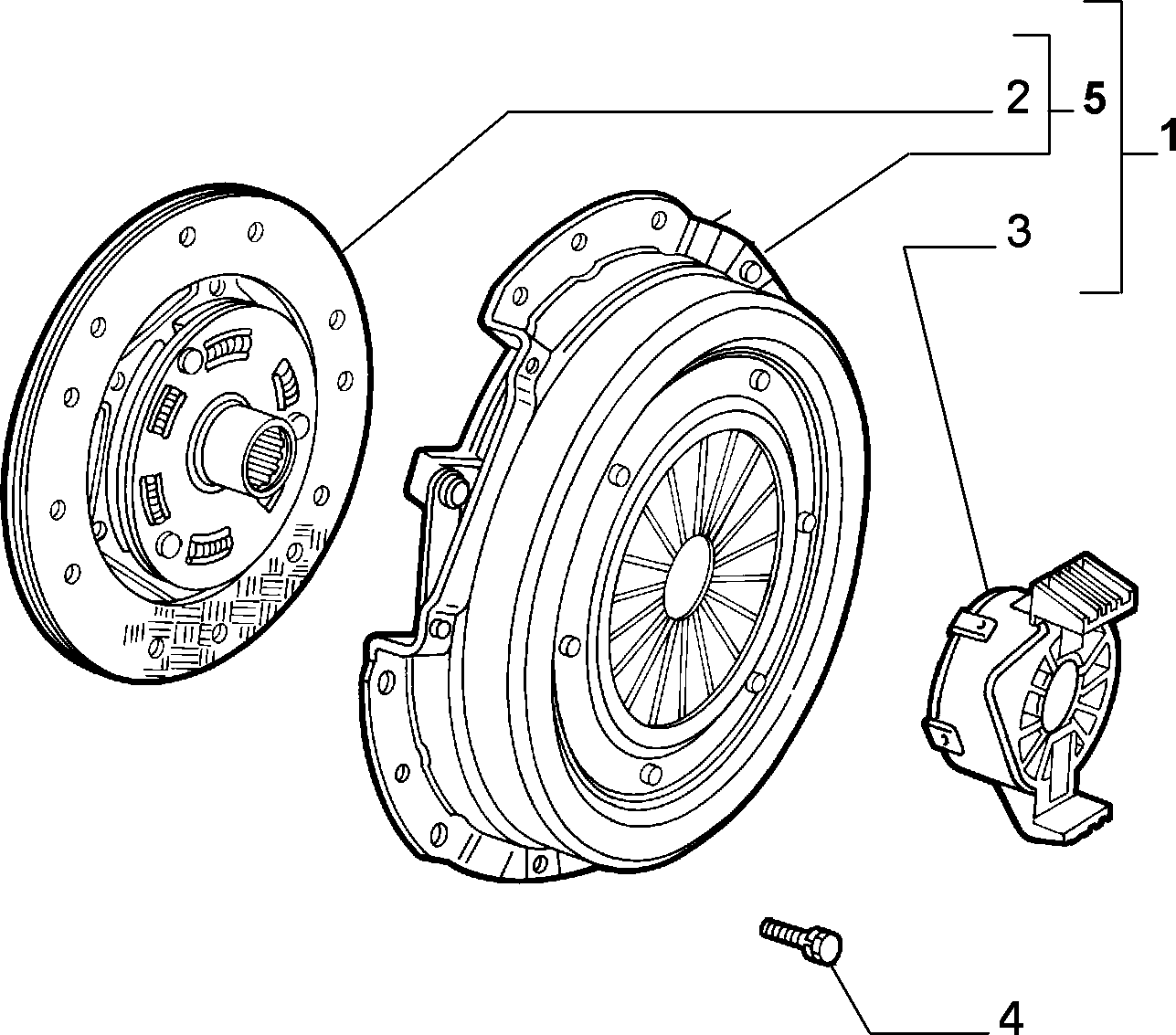 Alfa Romeo 46738852 - Вичавний підшипник autozip.com.ua