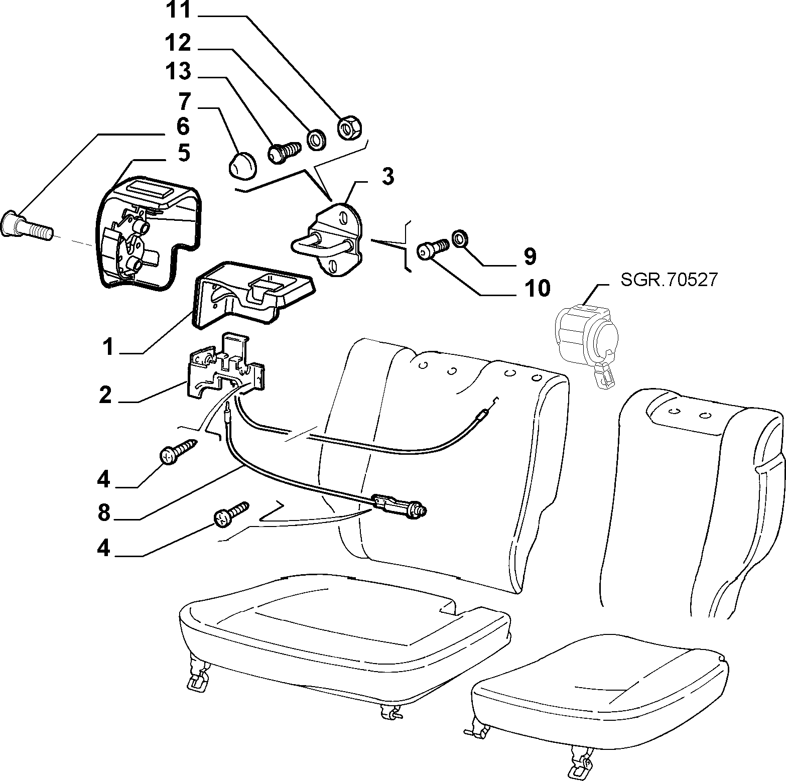 FIAT 12 638 601 - Плоска шайба autozip.com.ua