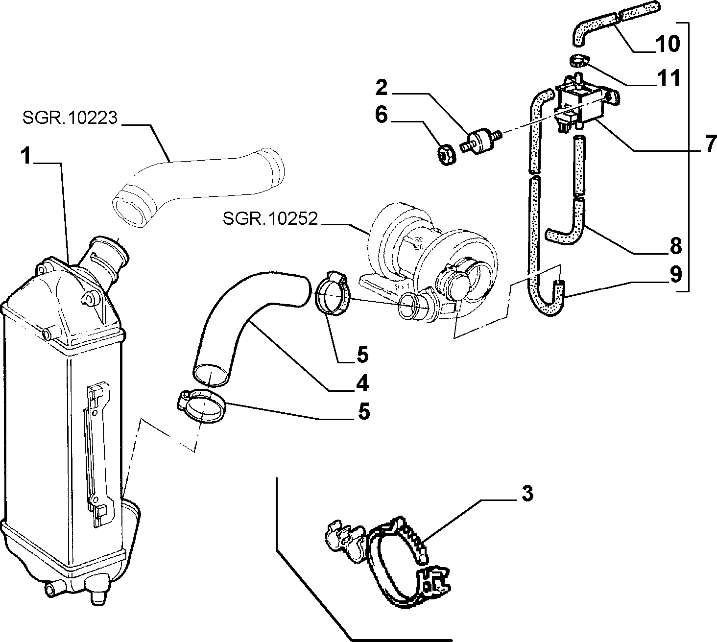 Alfa Romeo 60654093 - Интеркулер autozip.com.ua