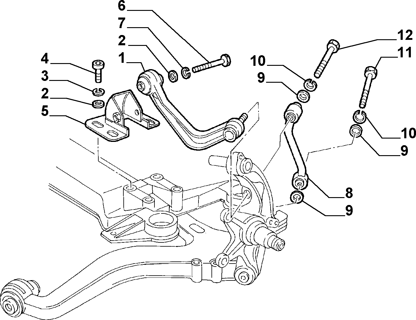 Lancia 60628307 - Важіль незалежної підвіски колеса autozip.com.ua