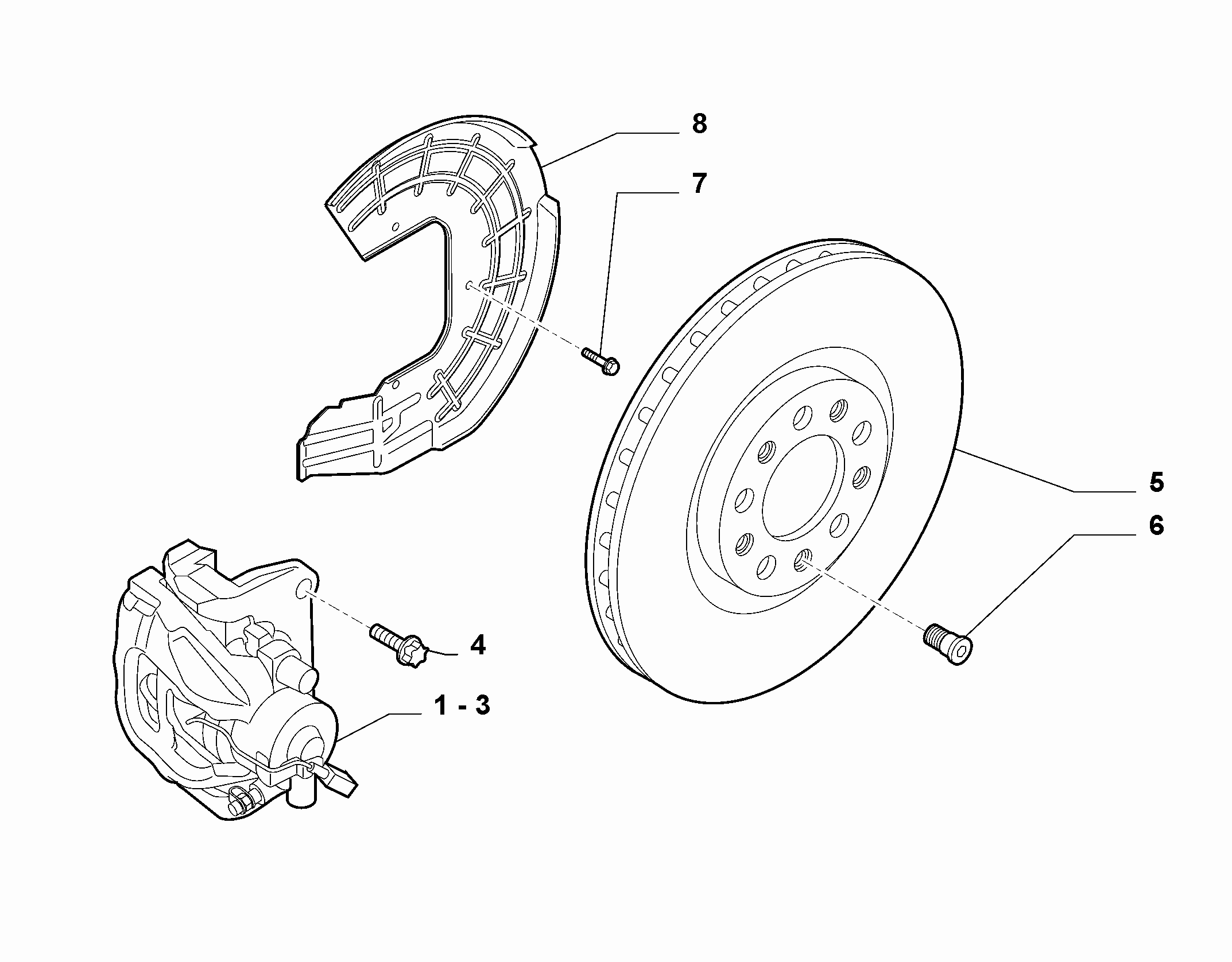 Alfa Romeo 51767384 - Гальмівний диск autozip.com.ua