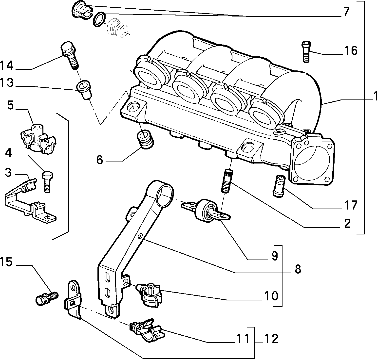 FIAT 60610203 - Осушувач, кондиціонер autozip.com.ua