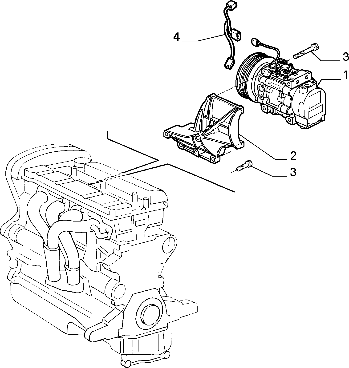 FIAT 60620312 - Компресор, кондиціонер autozip.com.ua