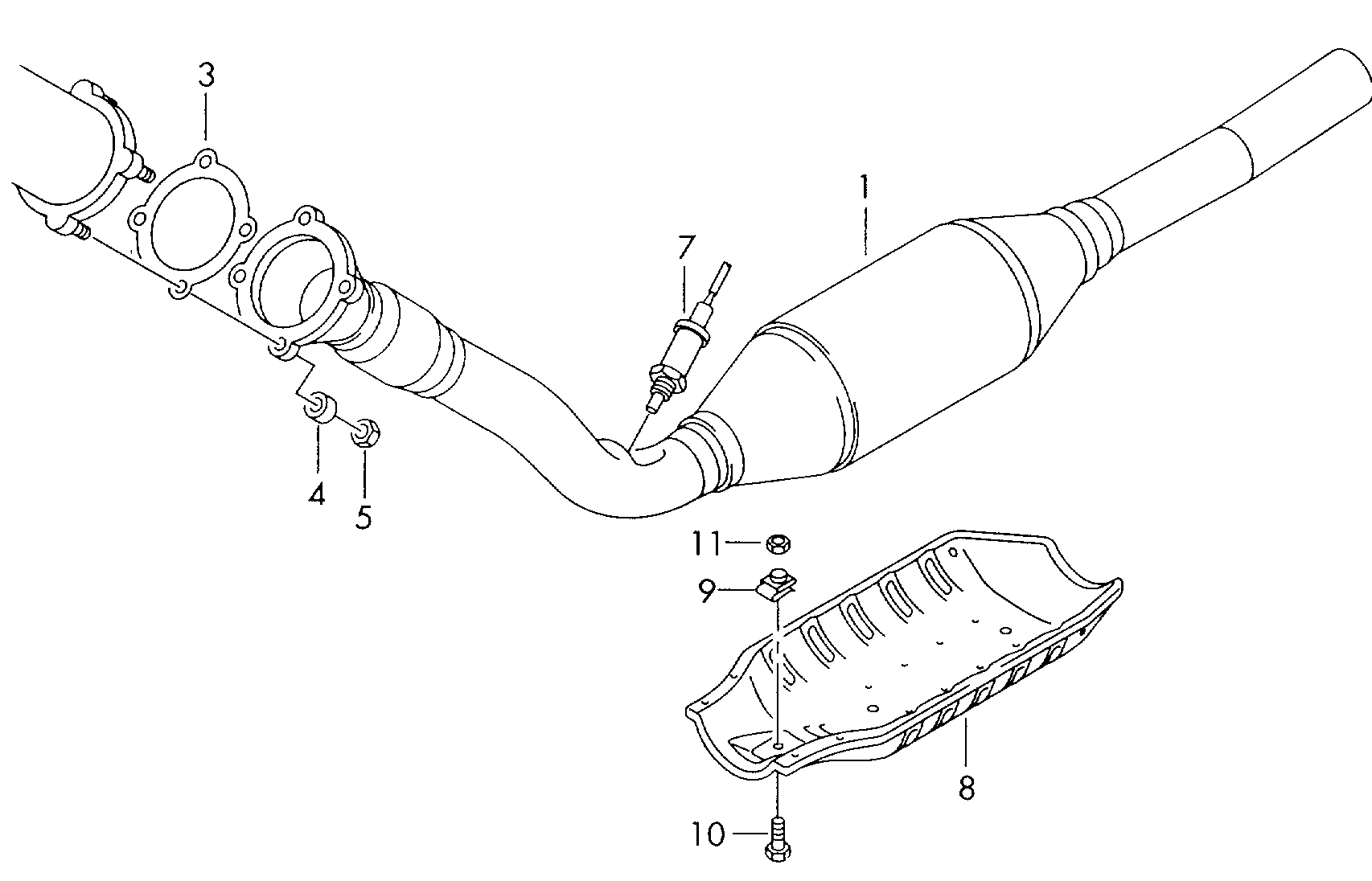 VAG 1J0.254.502 GX - Каталізатор autozip.com.ua