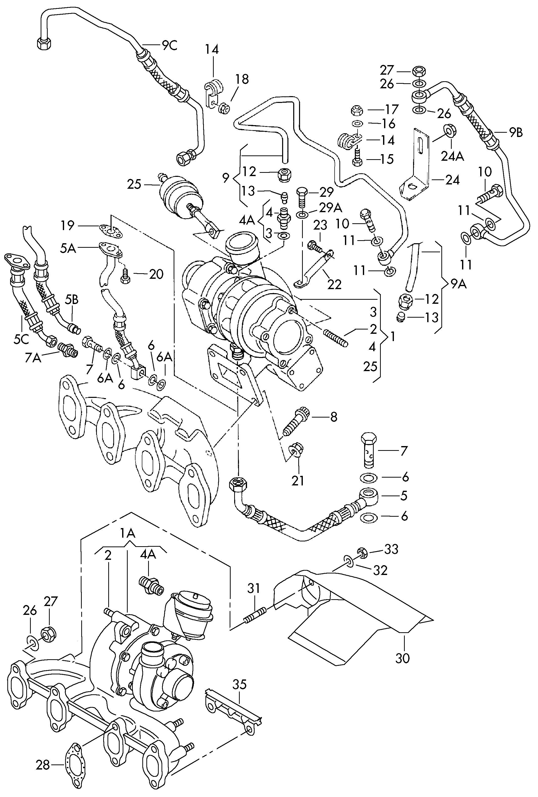 VW 038 253 010 S - Компресор, наддув autozip.com.ua