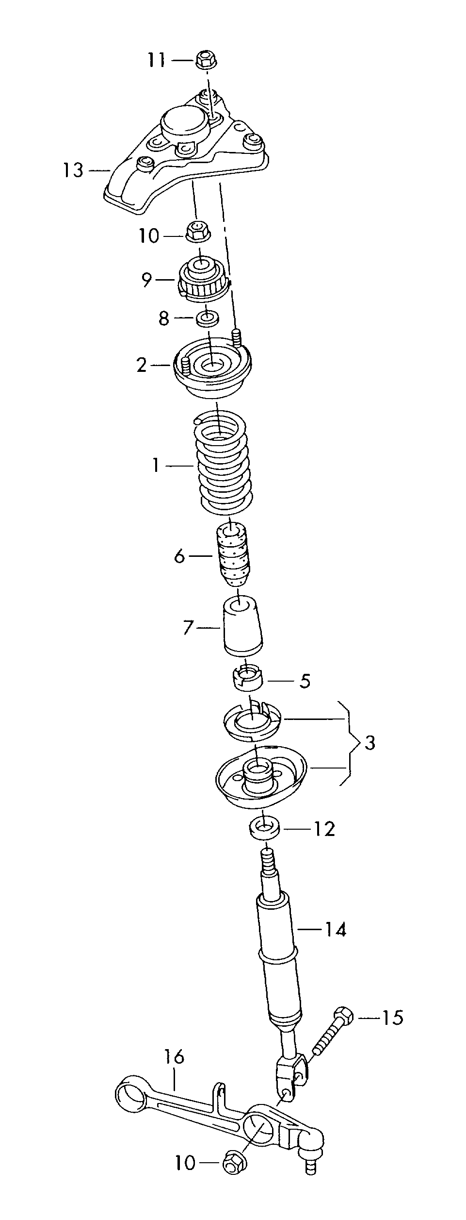 VAG 8D0 412 065G* - Тарілка пружини autozip.com.ua