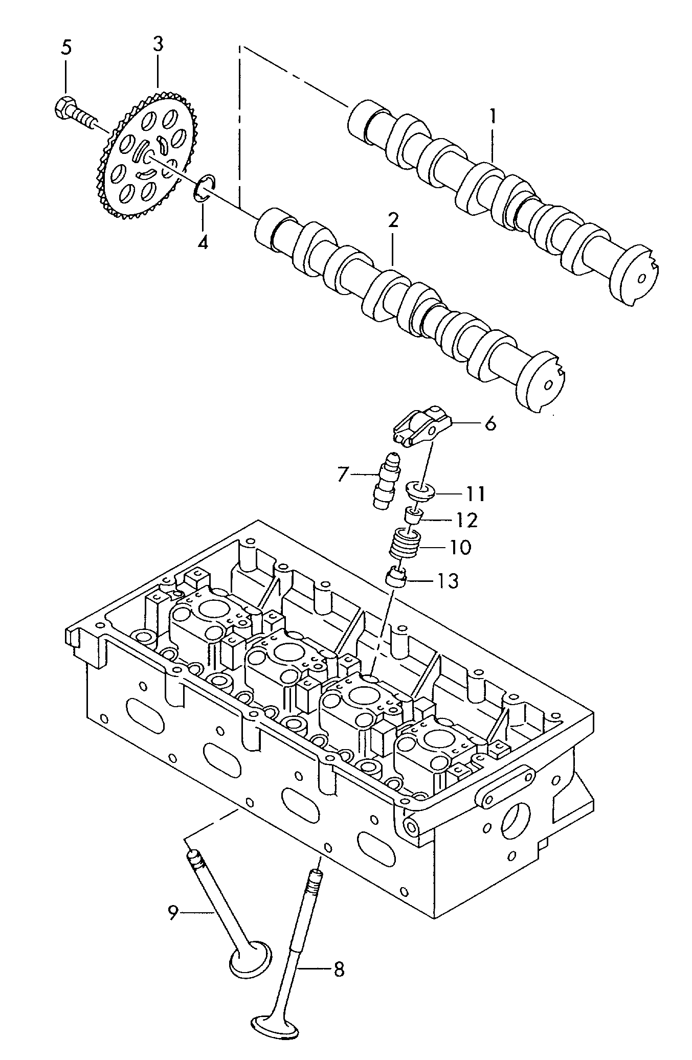 Seat 03E 109 571 B - Шестерня, розподільчий вал autozip.com.ua