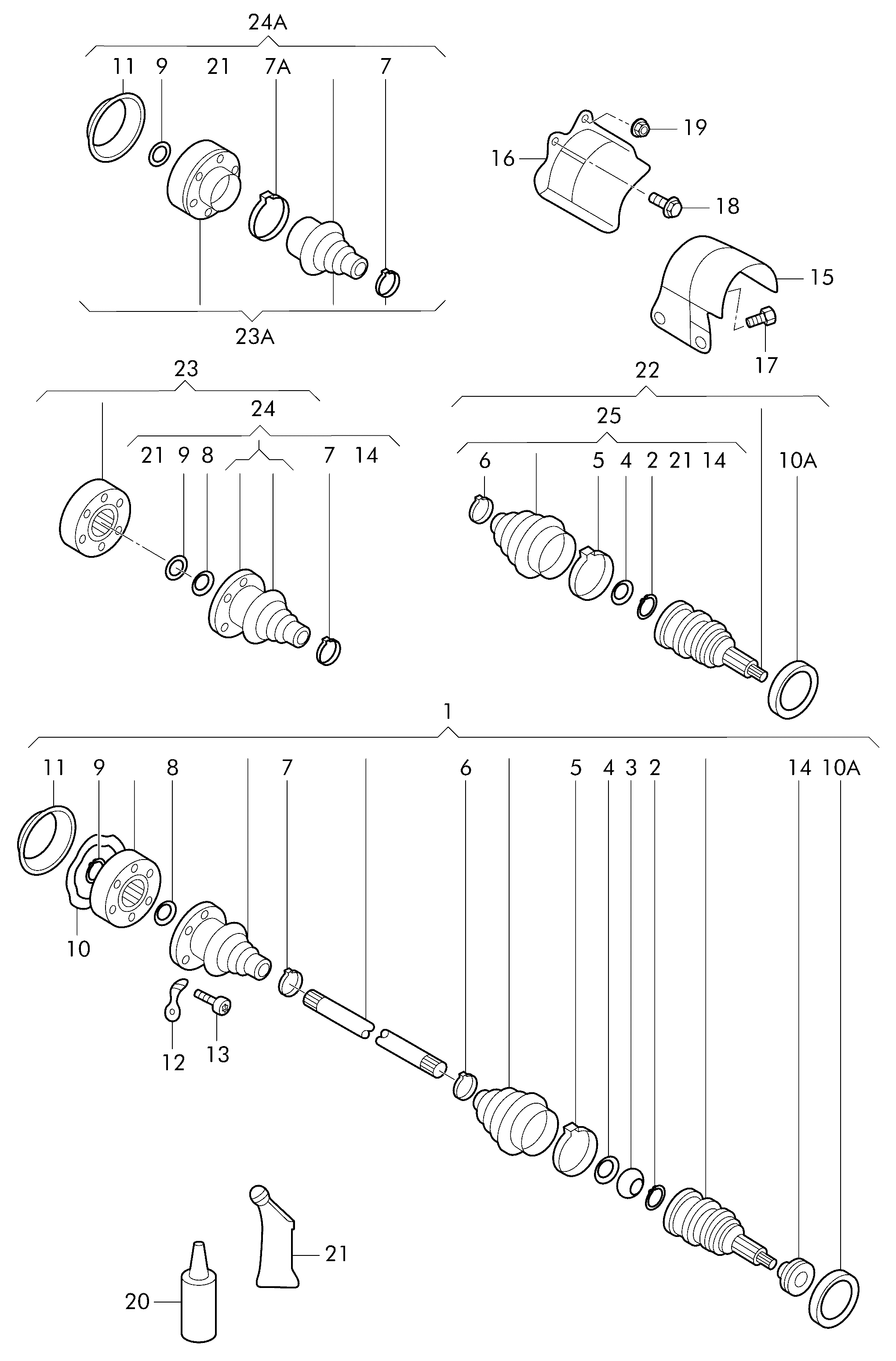 Skoda 6Q0 498 203 D - Пильник, приводний вал autozip.com.ua