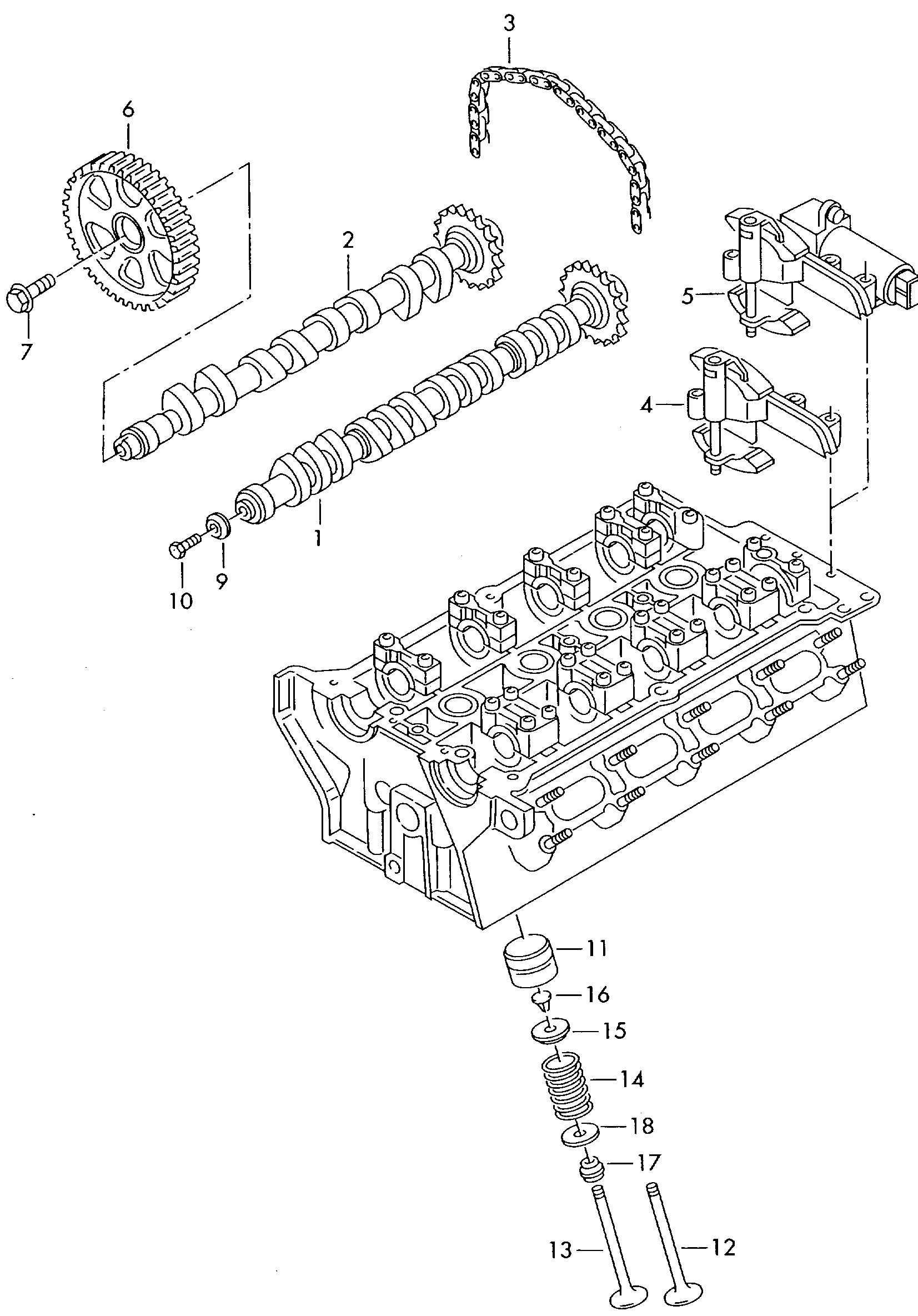 VAG 058 109 309 E - Штовхач, гидрокомпенсатор autozip.com.ua