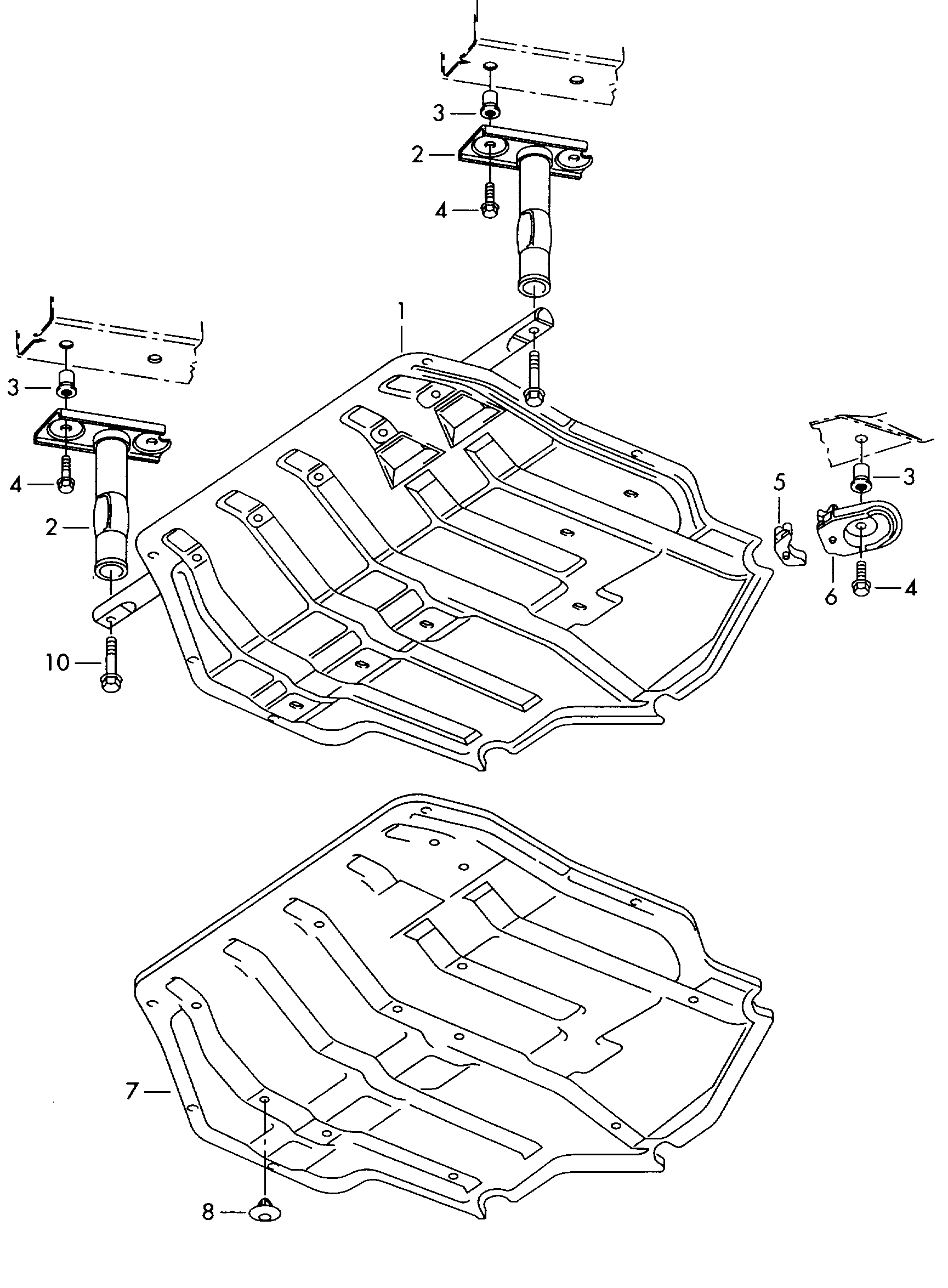 Skoda 1J0018930F - Ізоляція моторного відділення autozip.com.ua