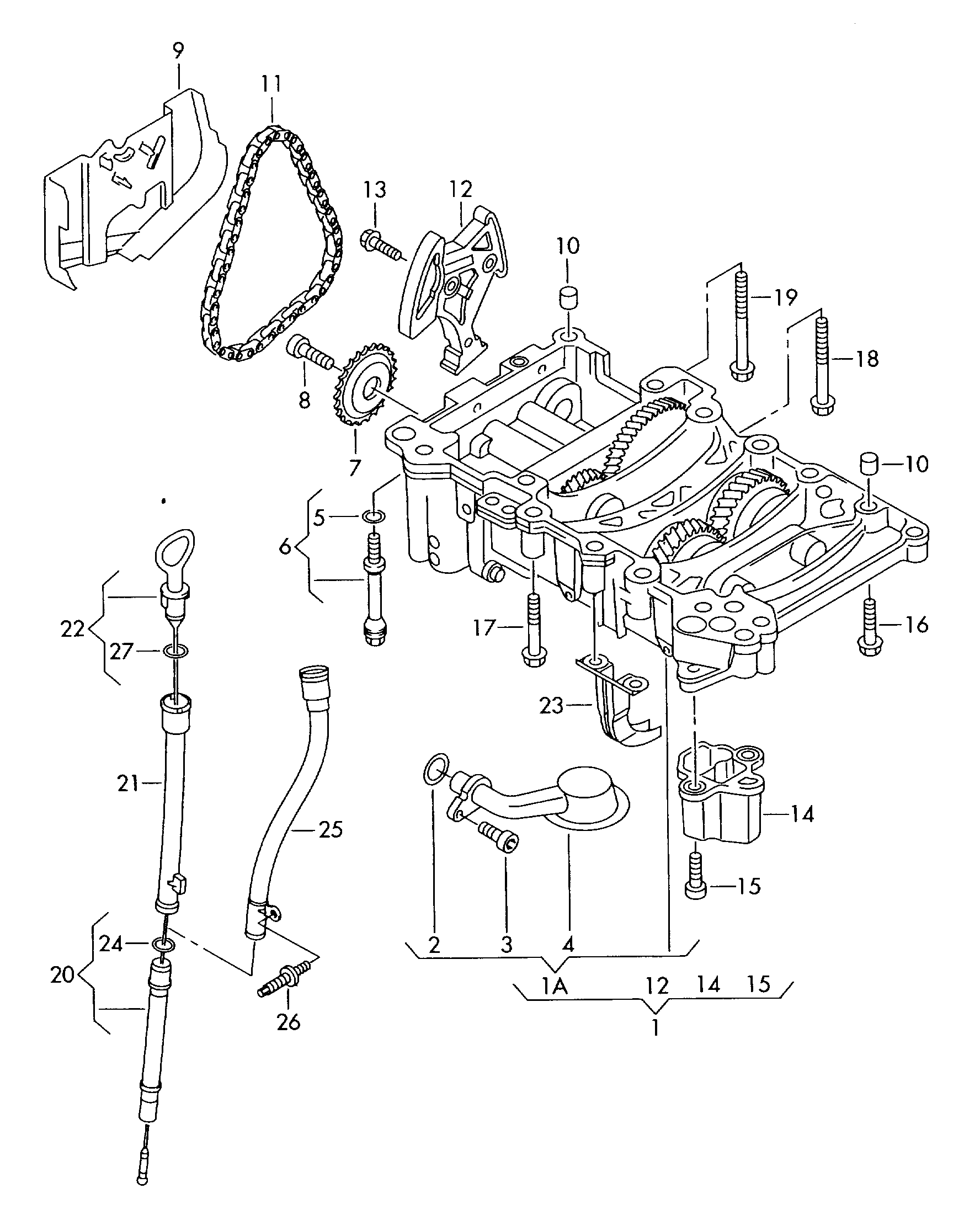 Skoda 06B 115 121 - Шестерня, балансовий вал autozip.com.ua