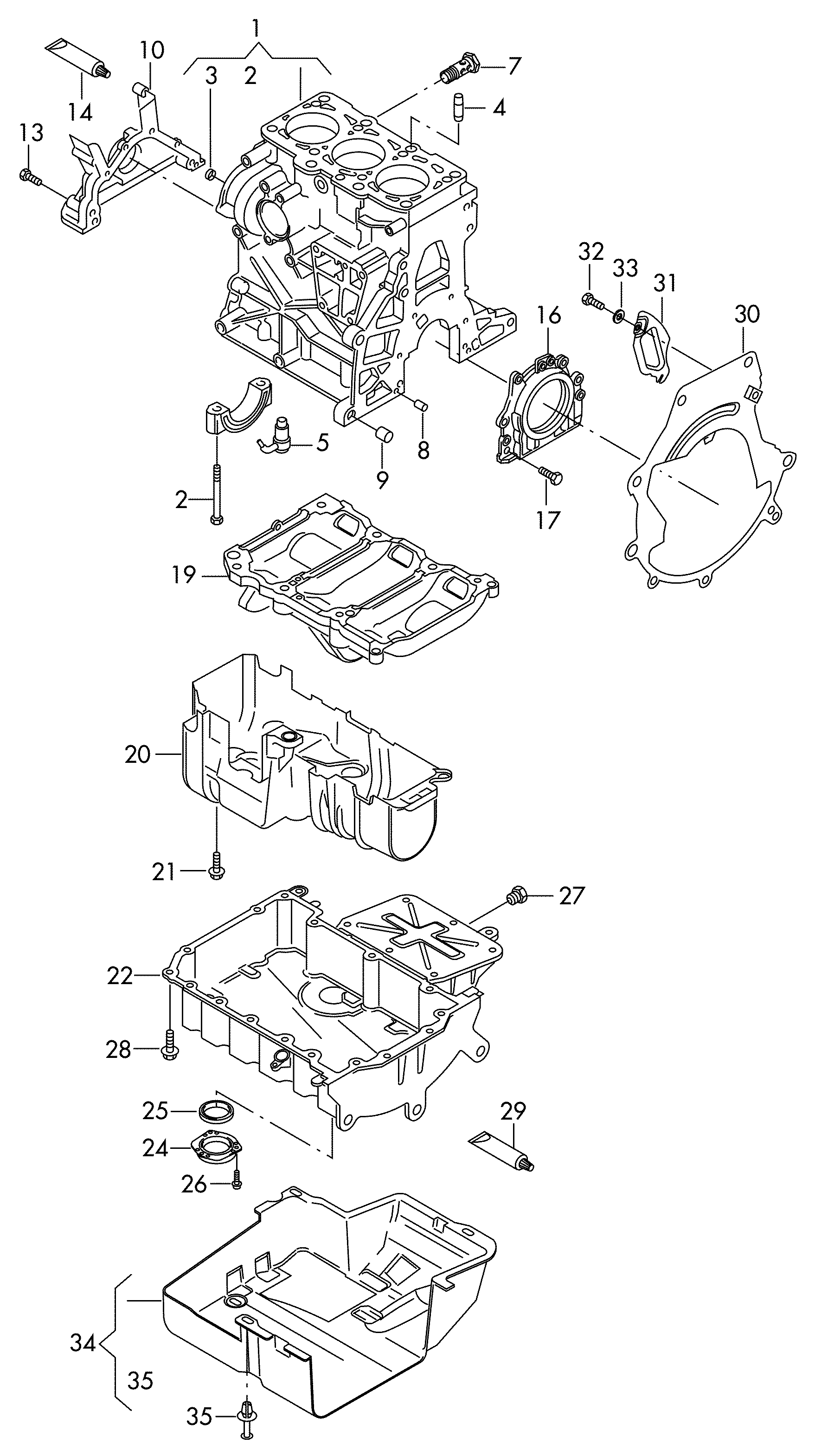 VAG 038103157B - Форсунка масляна, охолодження поршнів autozip.com.ua