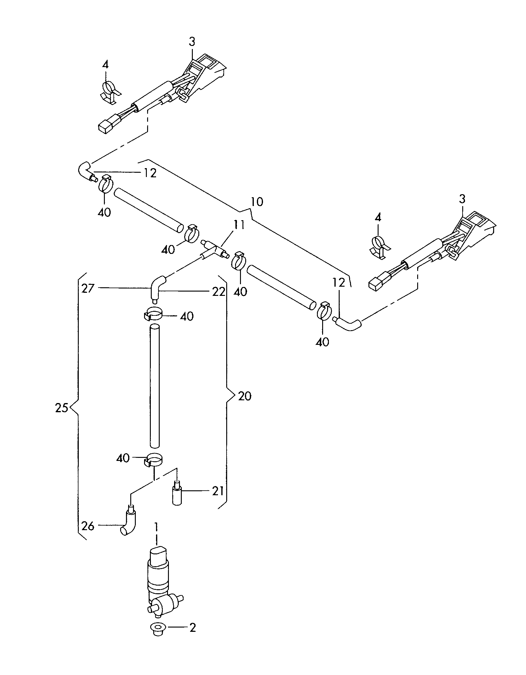 Skoda 1Z0955985+ - Розпилювач, форсунка, система очищення фар autozip.com.ua