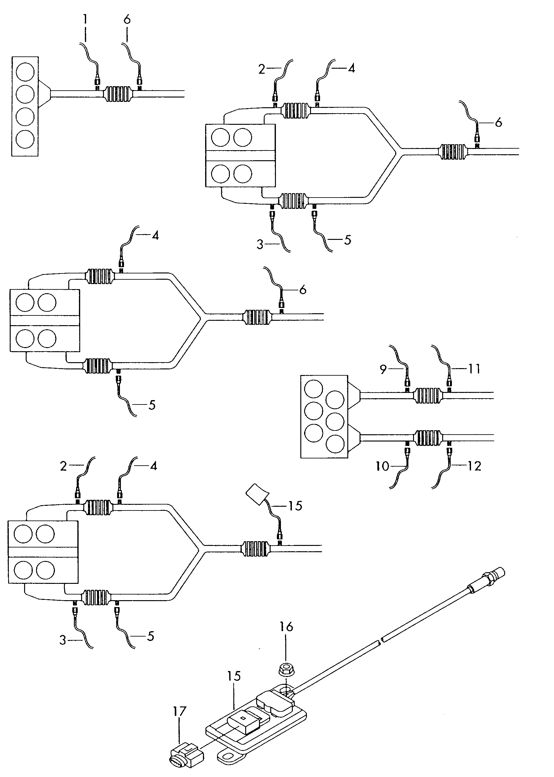 VAG 1K0998262L - Лямбда-зонд, датчик кисню autozip.com.ua