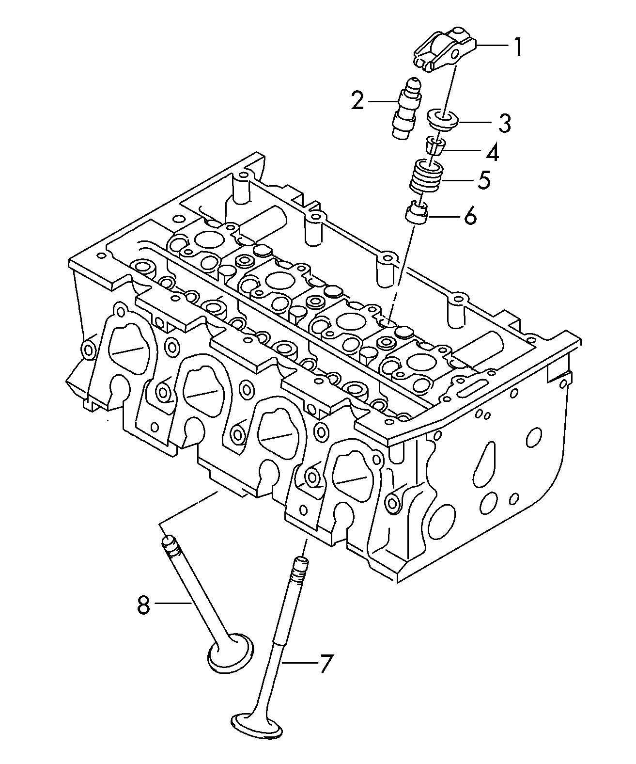 Seat 04E109611K - Випускний клапан autozip.com.ua