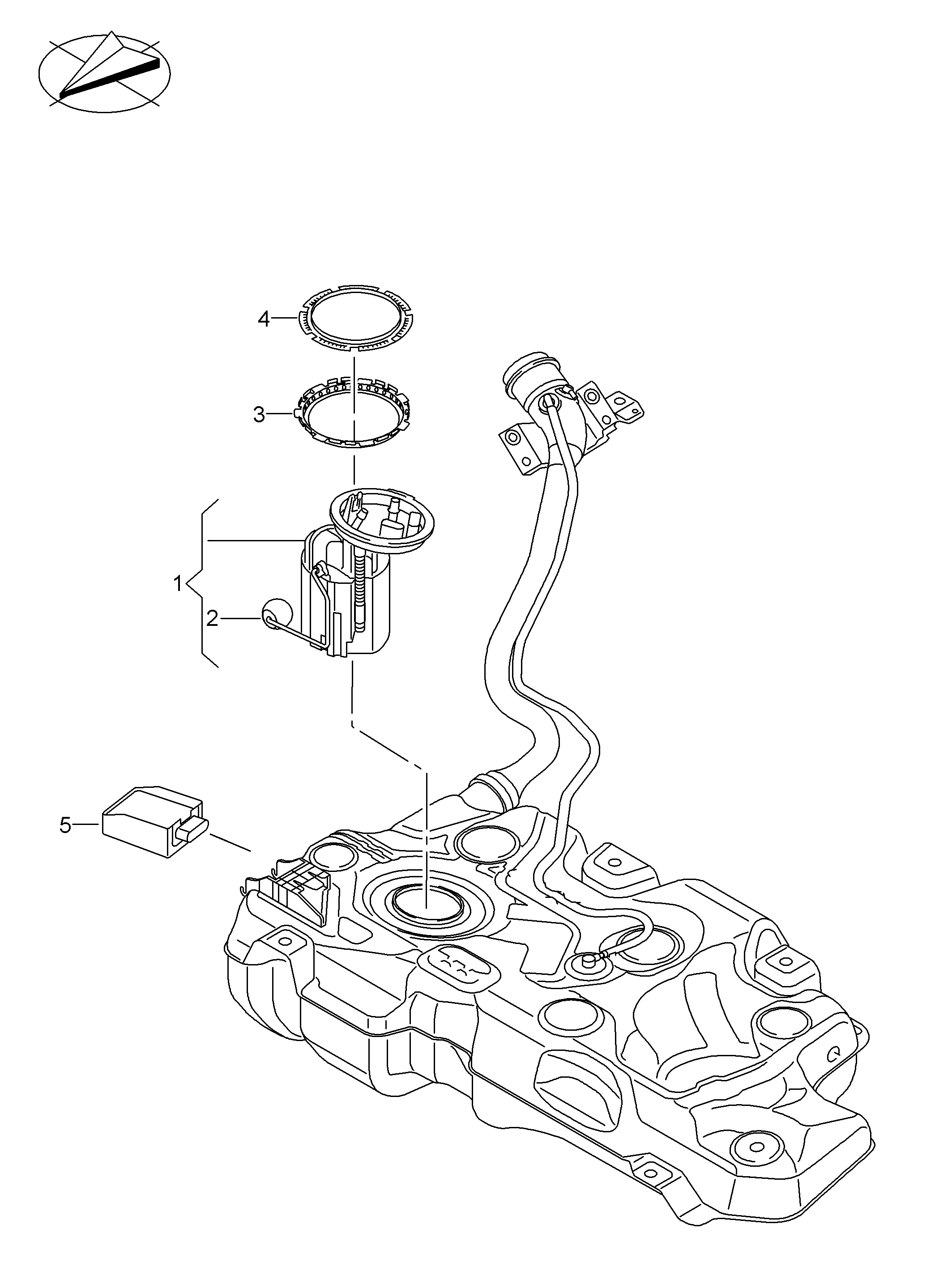 Skoda 5Q0906093A - Реле, паливний насос autozip.com.ua