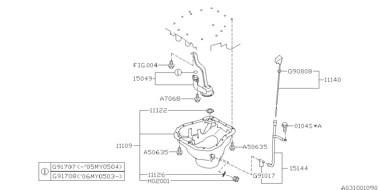 Subaru 806917080 - Прокладка, впускний колектор autozip.com.ua