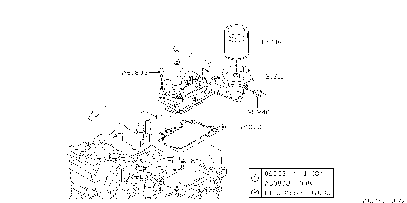 NISSAN 15208AA110 - Масляний фільтр autozip.com.ua