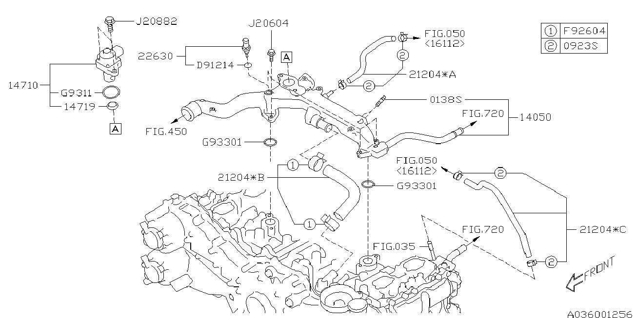 Subaru 22630AA230 - Датчик, температура охолоджуючої рідини autozip.com.ua