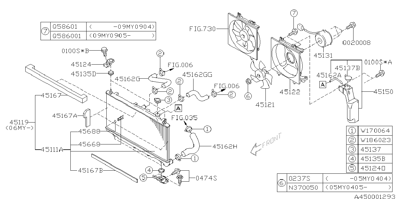 Subaru 45137AE012 - Кришка, радіатор autozip.com.ua