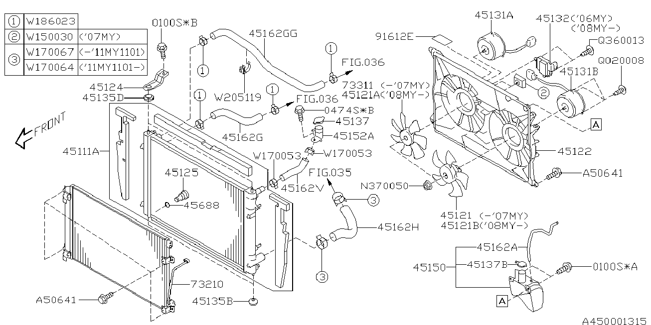 Mitsubishi 45137XA01A - Кришка, радіатор autozip.com.ua