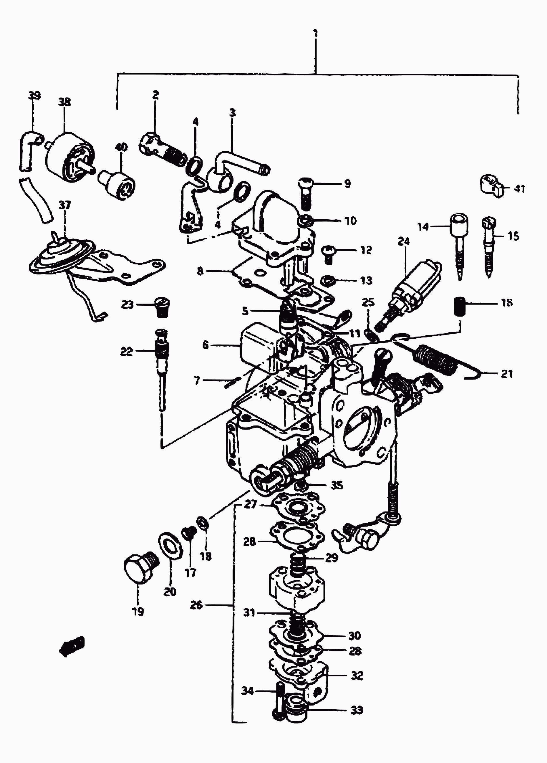 Suzuki 18133-80400 - Масляний фільтр autozip.com.ua