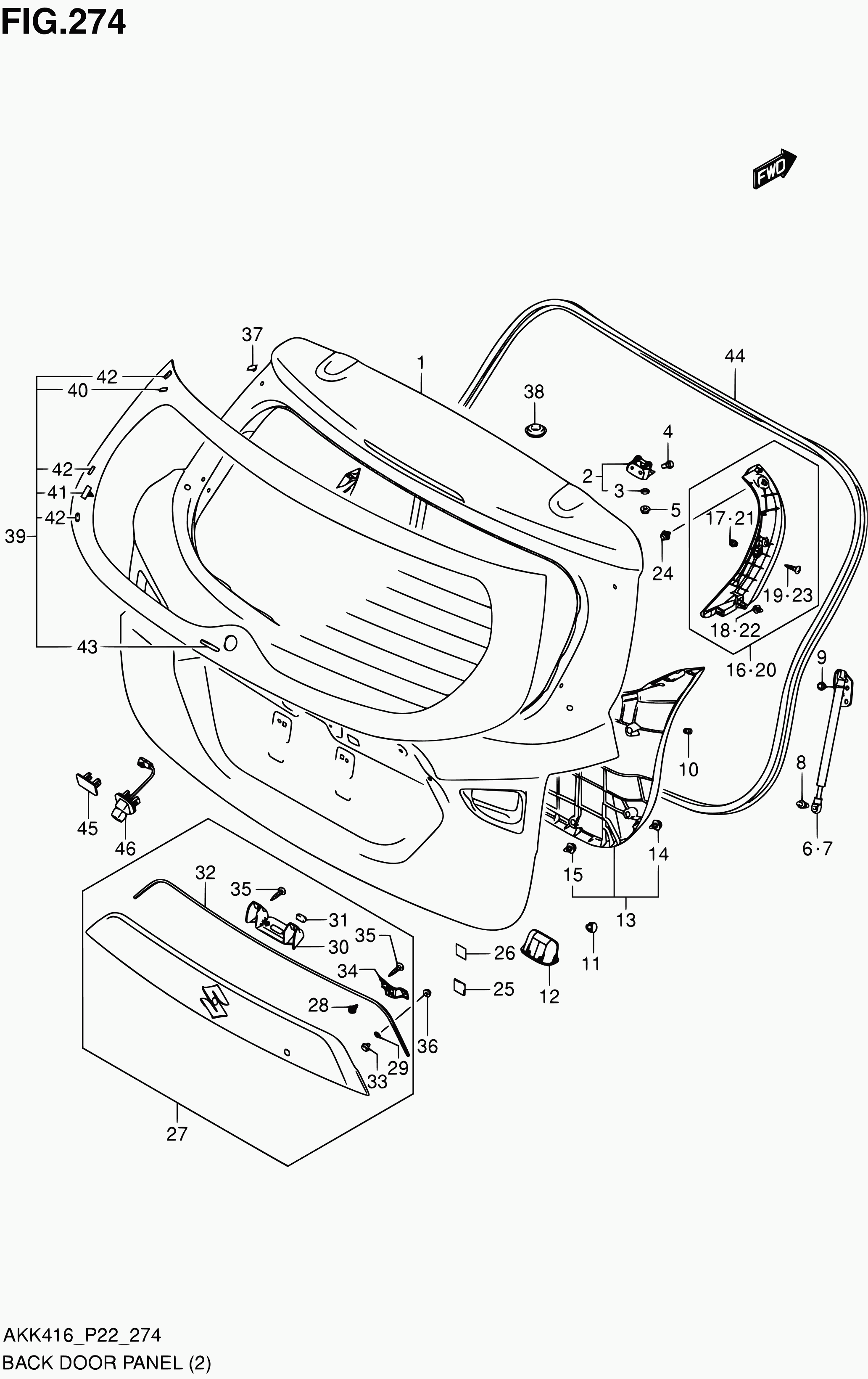 Suzuki 83717-79J00 - Зажим, молдинг / захисна накладка autozip.com.ua