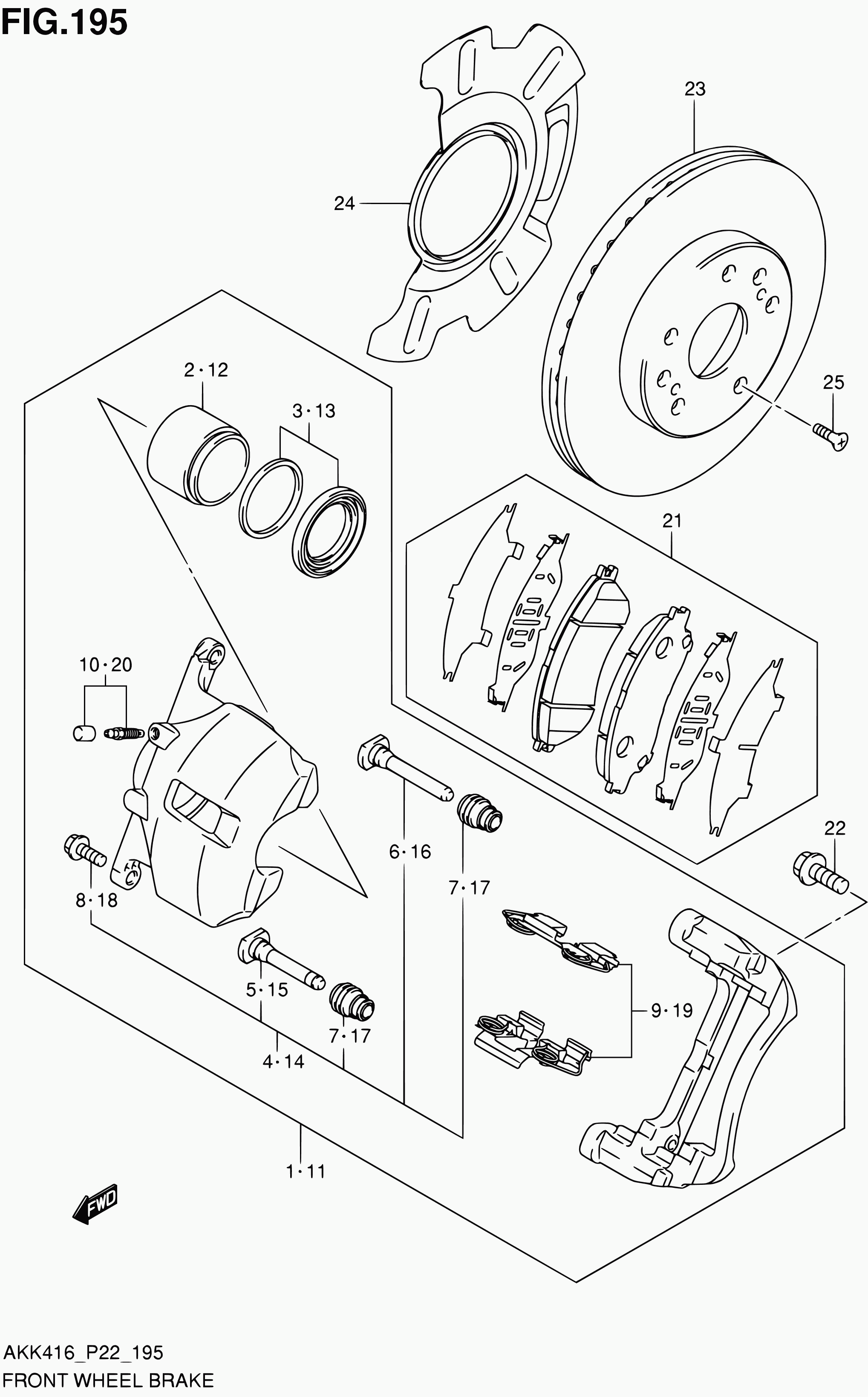 Maruti 55311-61M00 - Гальмівний диск autozip.com.ua