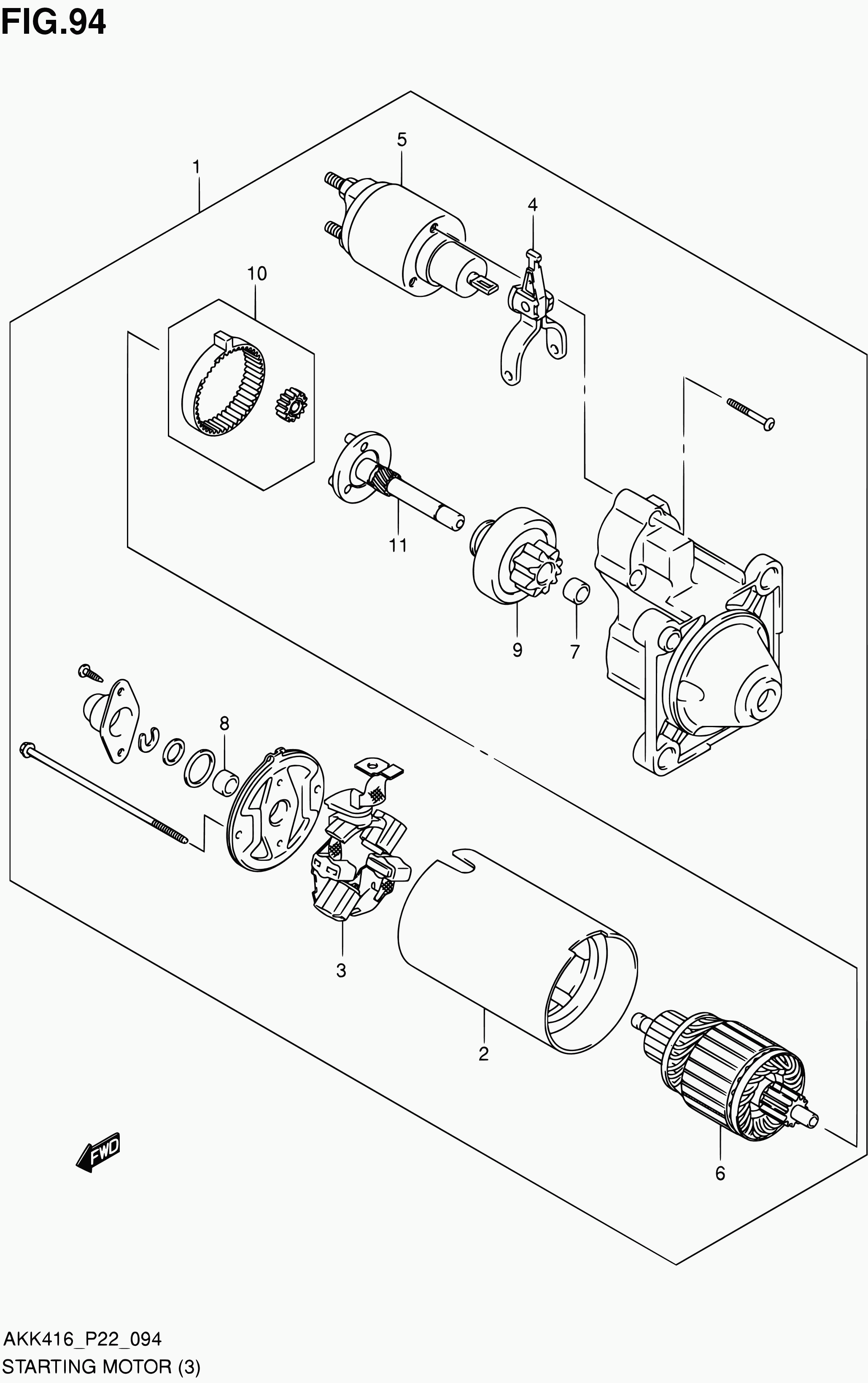 Suzuki 31320-55L00 - Провідна шестерня, стартер autozip.com.ua