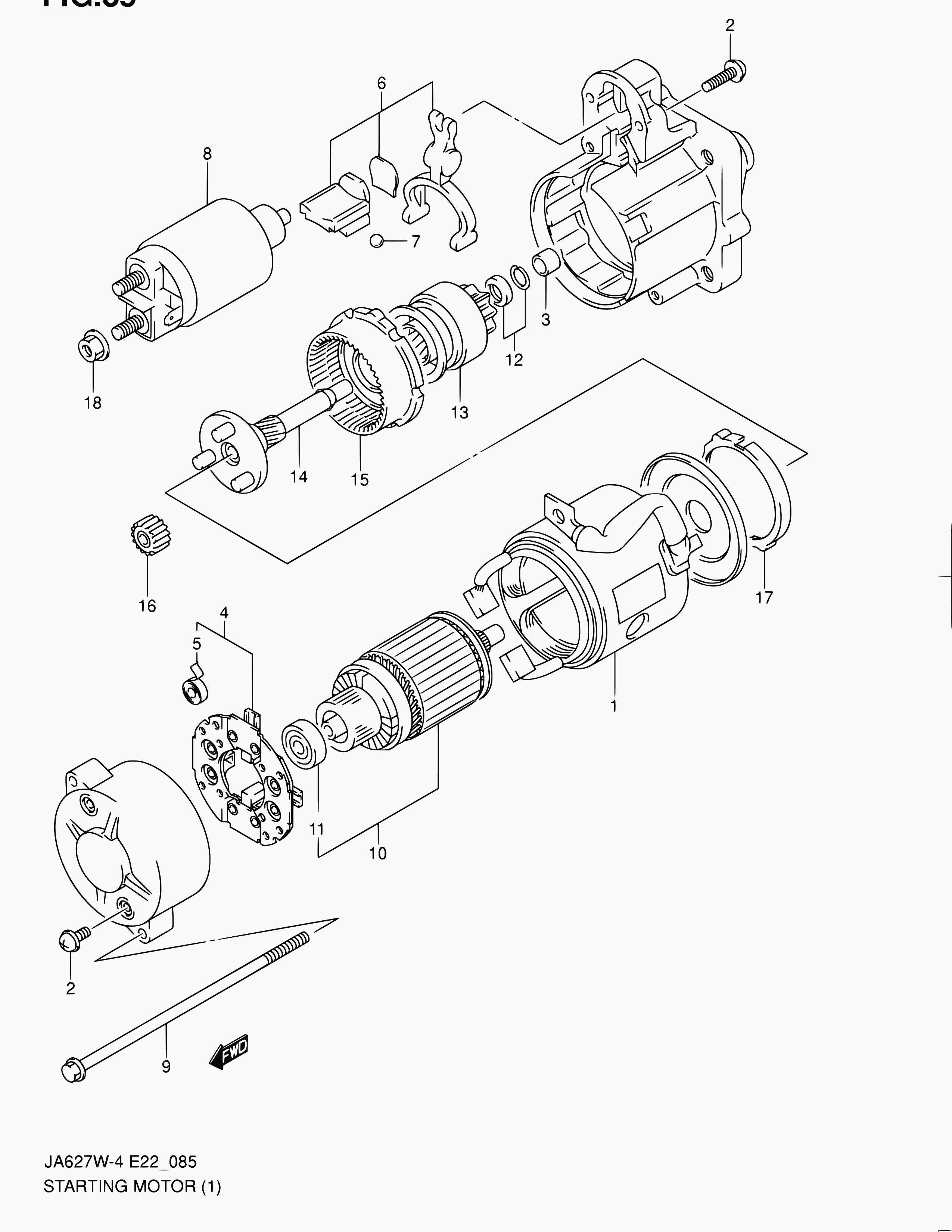 Suzuki 31220-68D00 - SWITCH ASSY autozip.com.ua