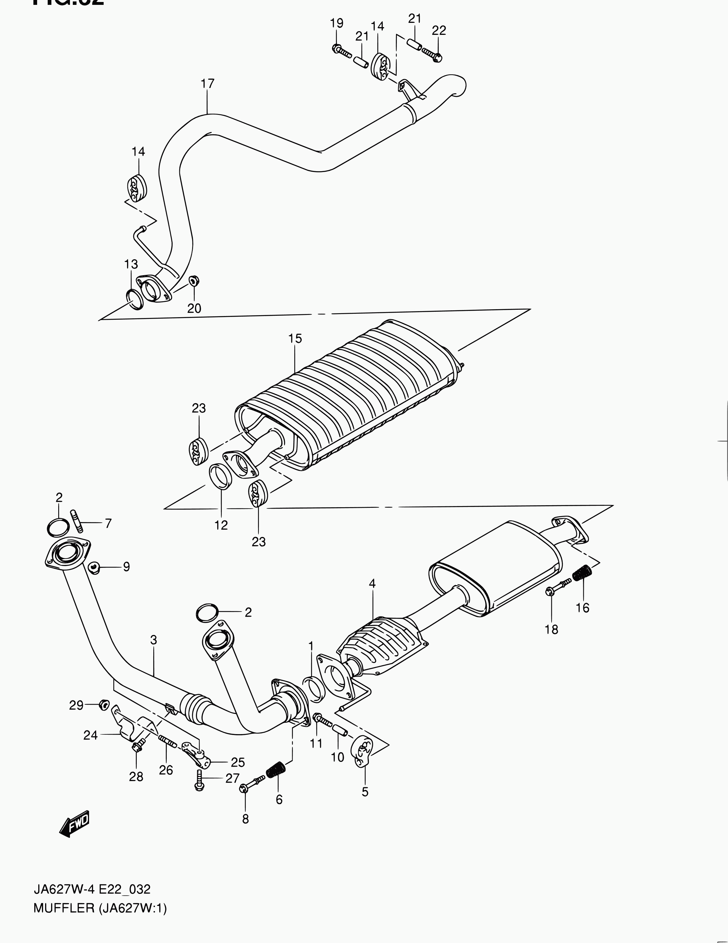 Suzuki 14281-58B01 - Втулка, стабілізатор autozip.com.ua