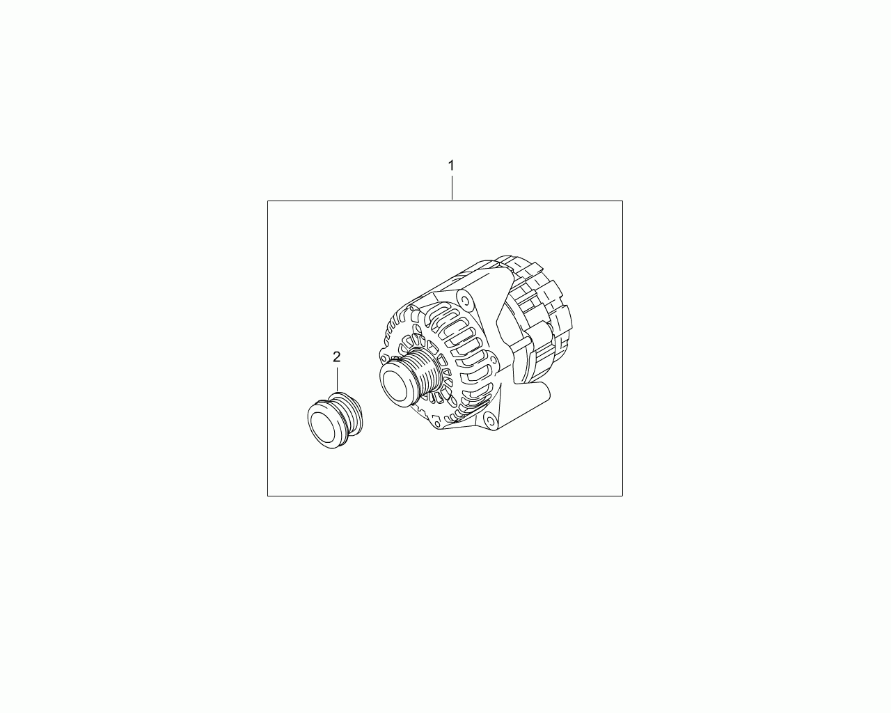 Kubota 6641540102 - ALTERNATOR ASSY autozip.com.ua