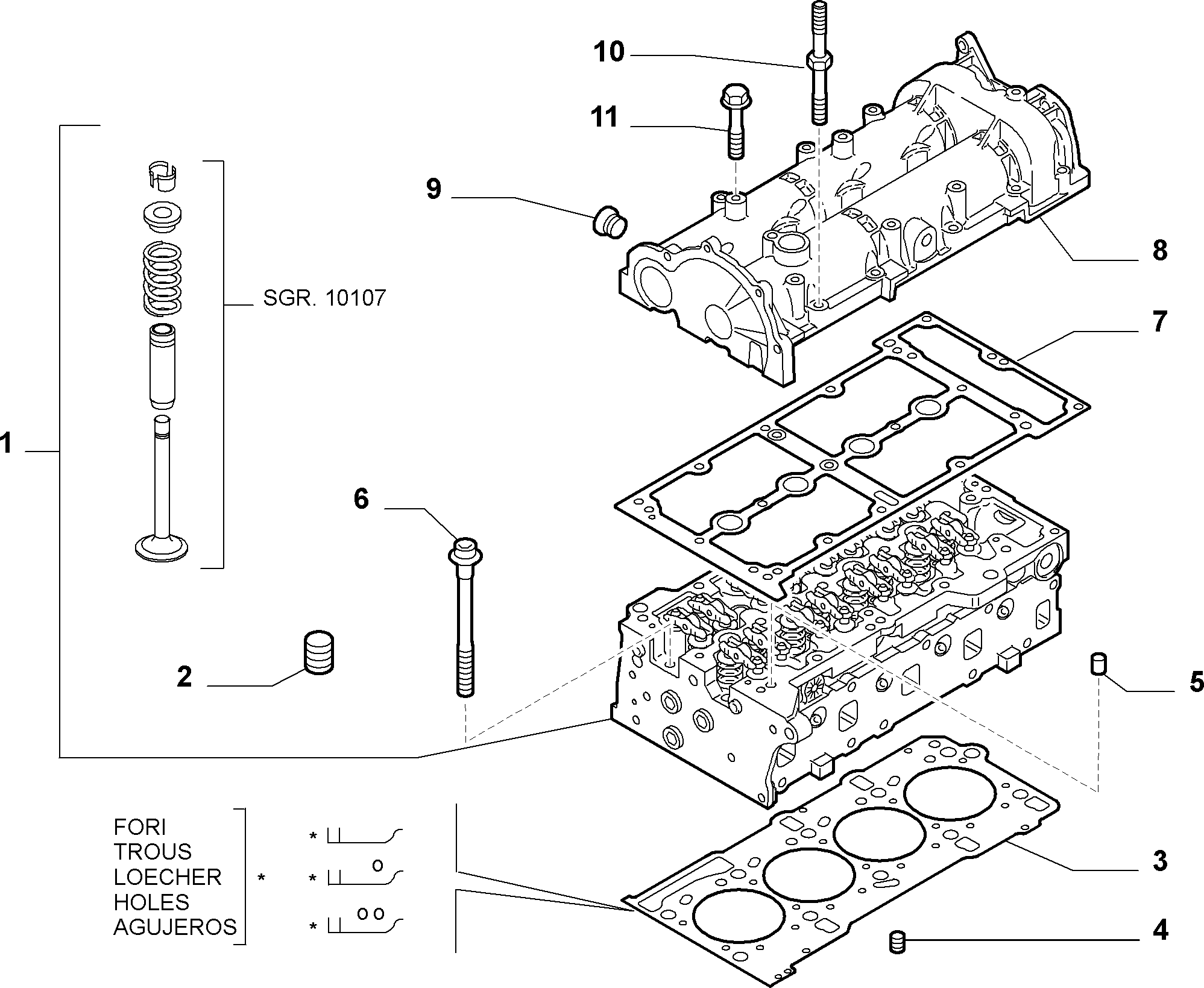 Lancia 71739601 - Головка циліндра autozip.com.ua