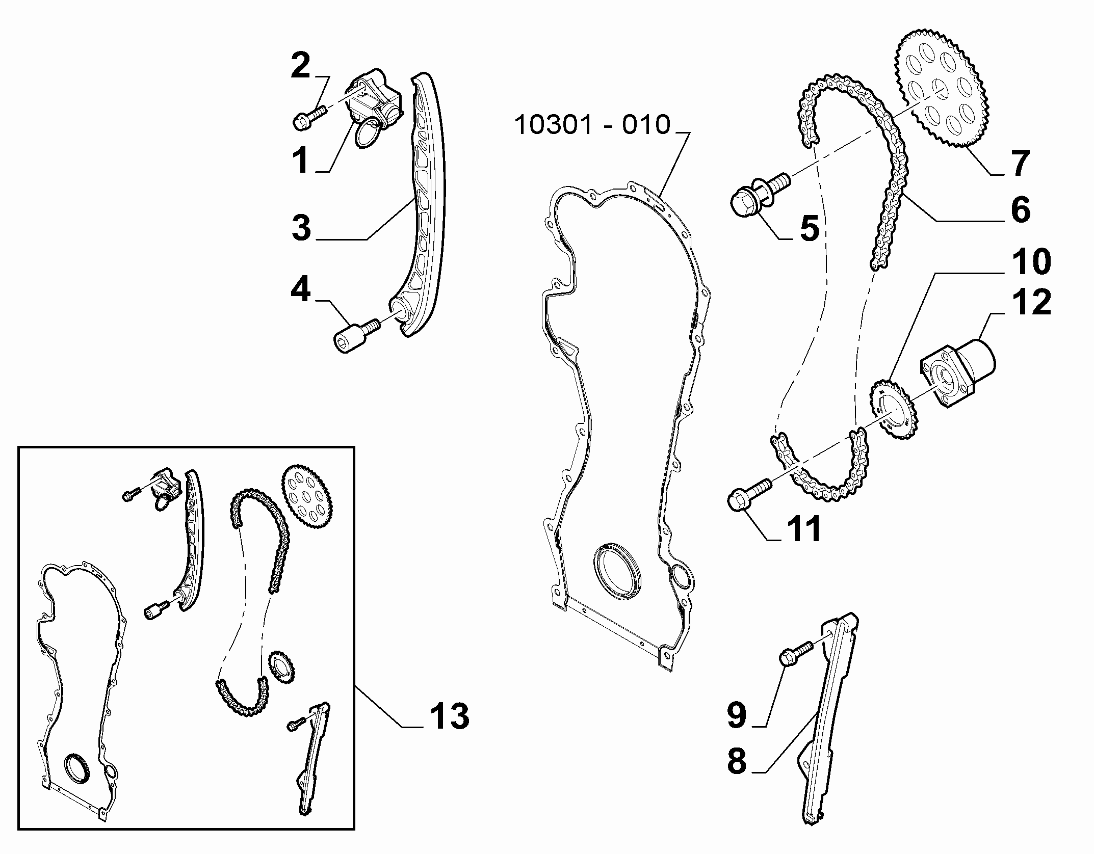 Austin 55195293 - Шестерня, колінчастий вал autozip.com.ua