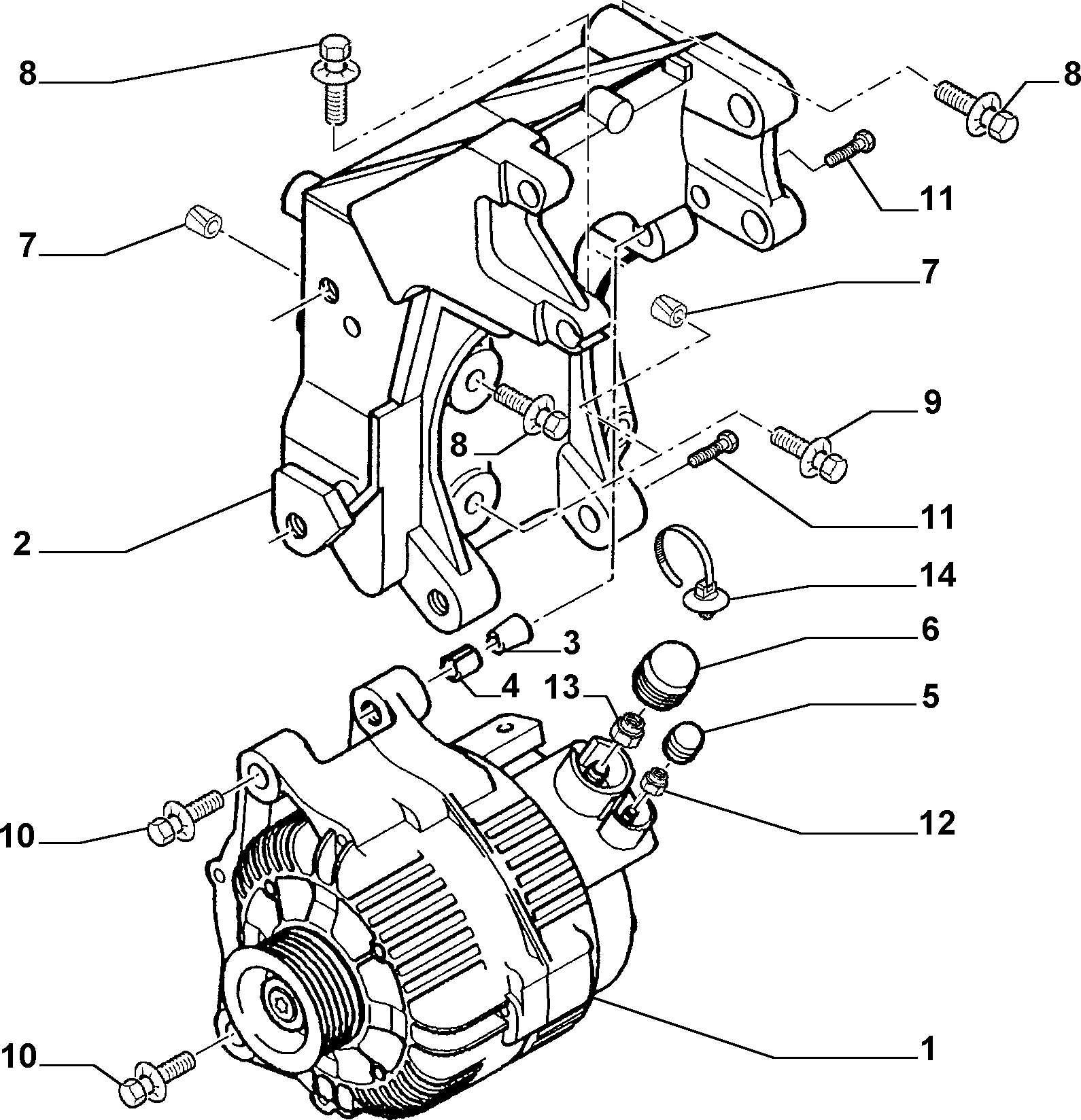 FERRARI 717 1660 9 - Генератор autozip.com.ua