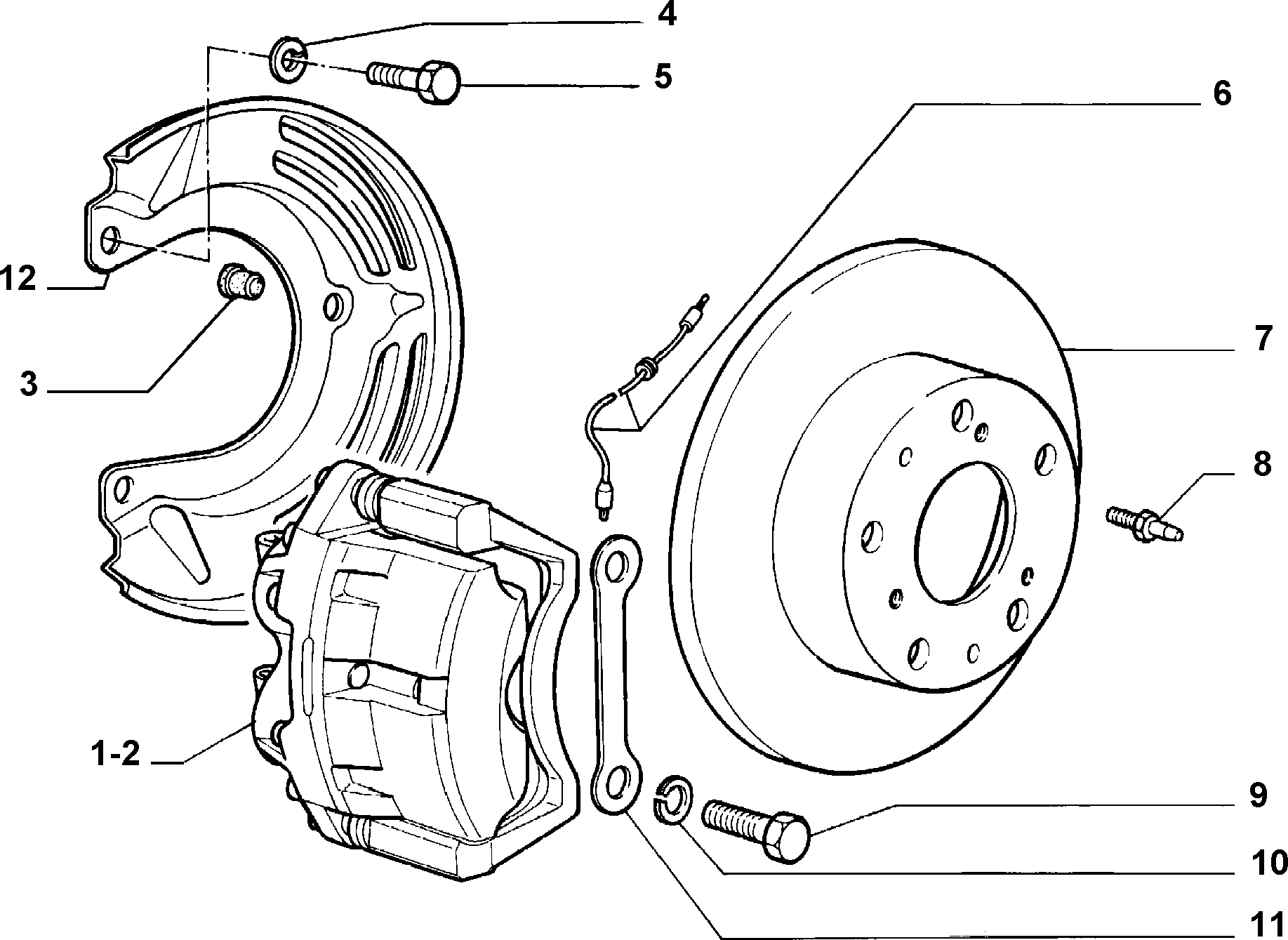 FIAT 71740116 - Гальмівний диск autozip.com.ua