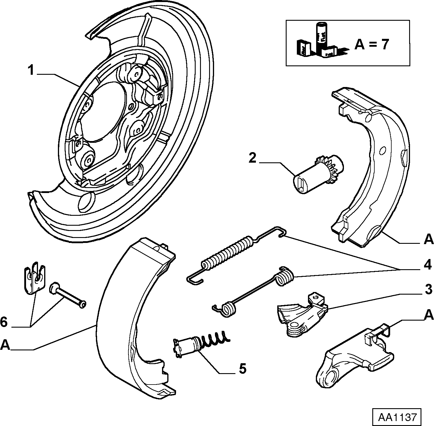 FIAT 9945373 - Регулятор, барабанне гальмо autozip.com.ua