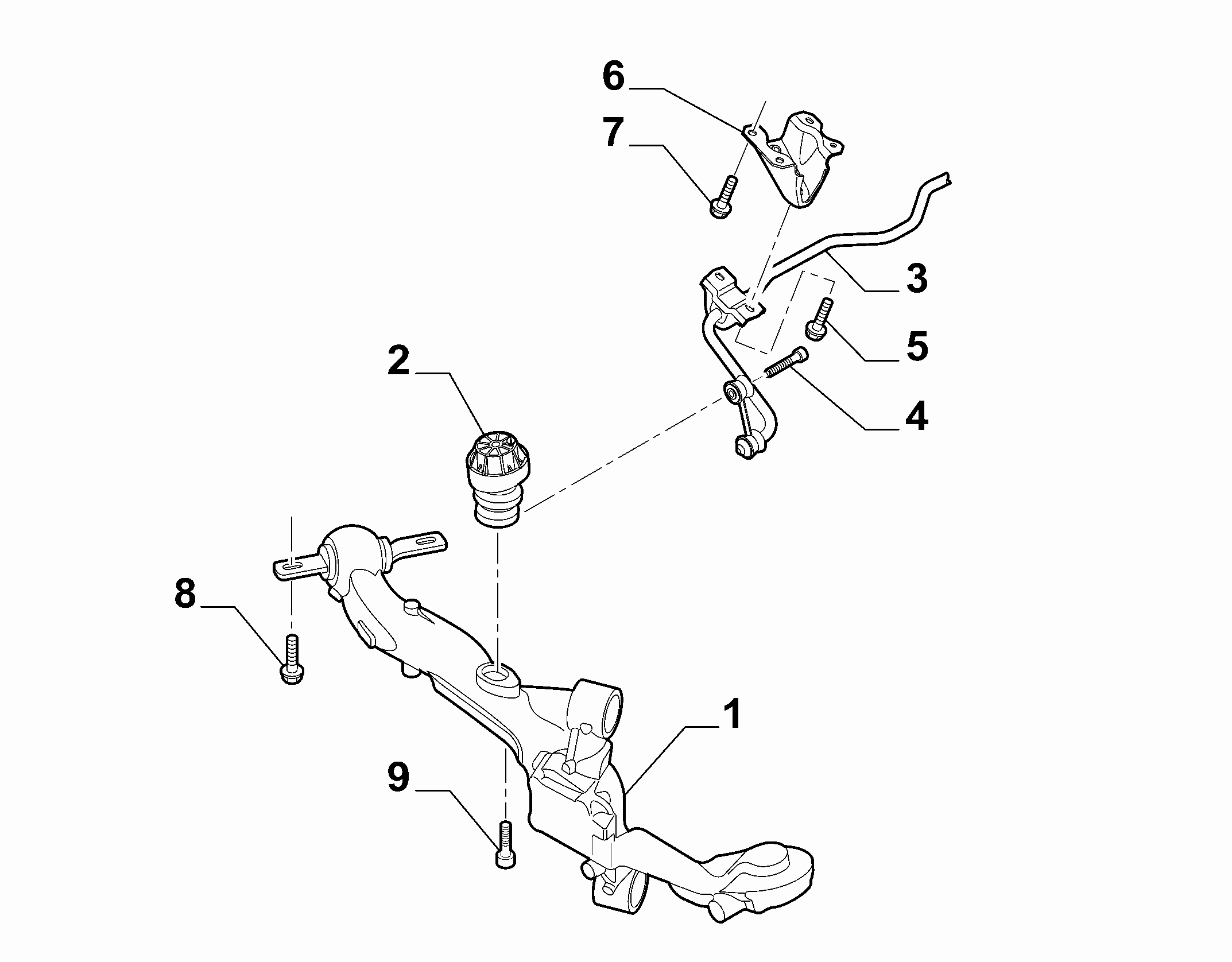 Opel 51810124 - Тяга / стійка, стабілізатор autozip.com.ua