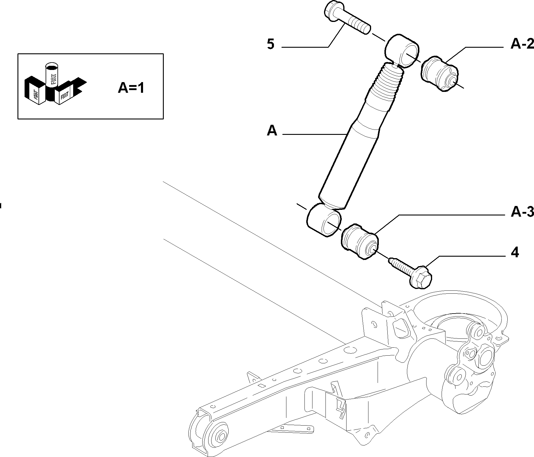 CITROËN/PEUGEOT 1400568587 - Амортизатор autozip.com.ua