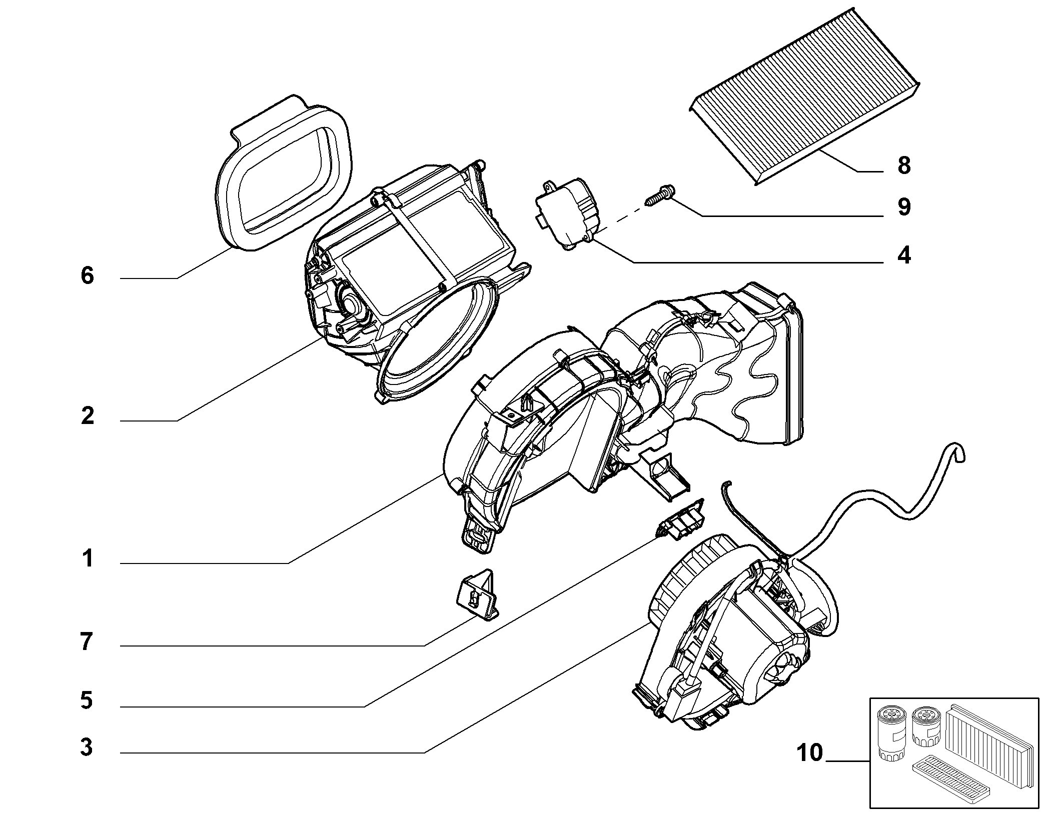 PEUGEOT 14 974 97 080 - Фільтр, повітря у внутрішній простір autozip.com.ua