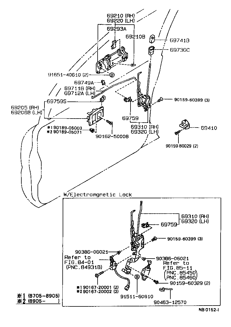 TOYOTA 9018905071 - Зажим, молдинг / захисна накладка autozip.com.ua