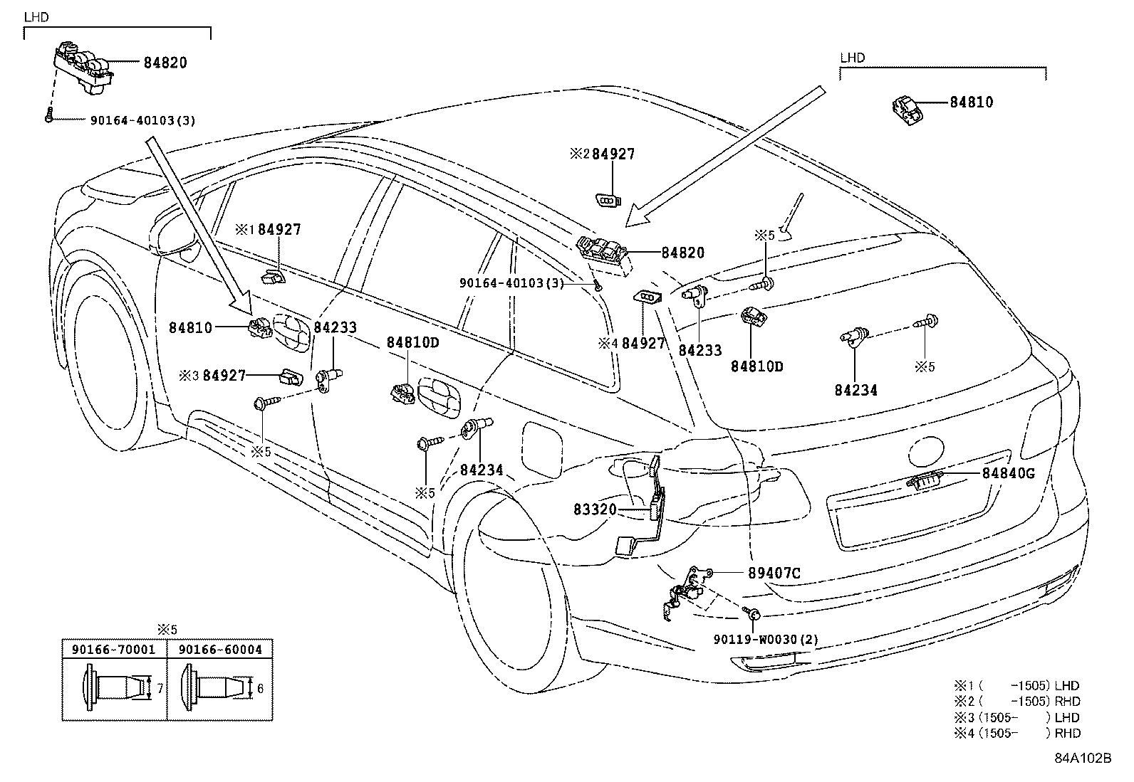 TOYOTA 84040 05060 - Вимикач, стеклолод'емнік autozip.com.ua