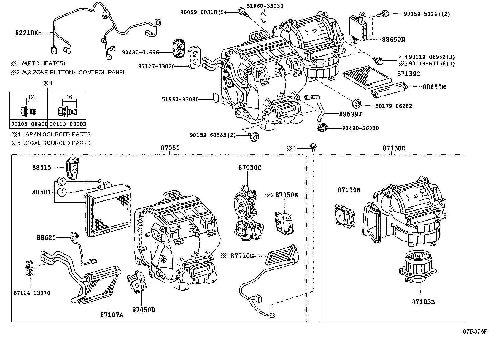 TOYOTA 8713907020 - Фільтр, повітря у внутрішній простір autozip.com.ua