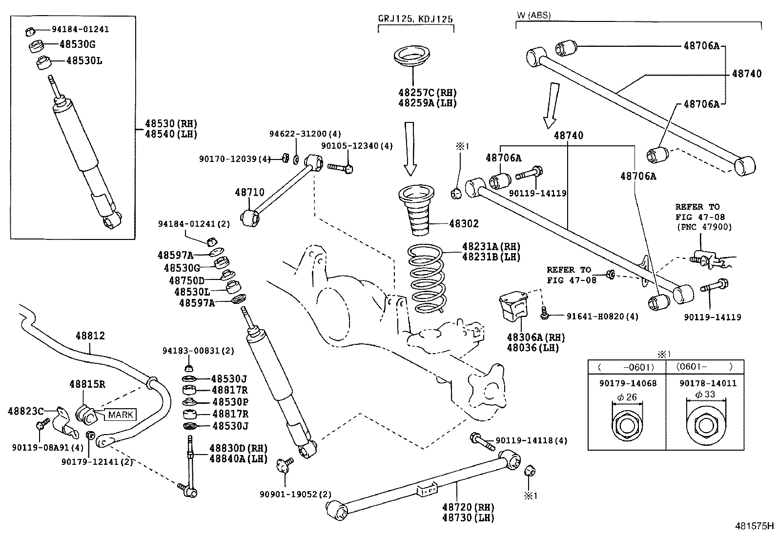 TOYOTA 48036-60011 - Відбійник, буфер амортизатора autozip.com.ua