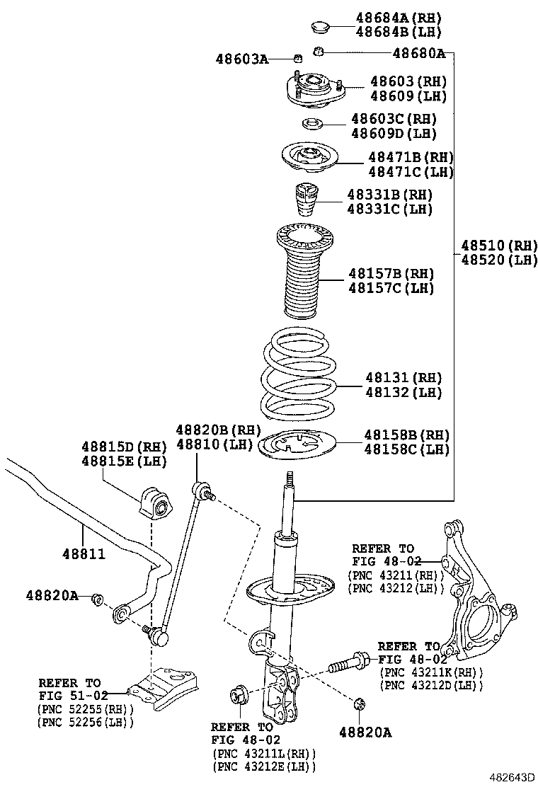 TOYOTA 48510-8Z050 - Амортизатор autozip.com.ua