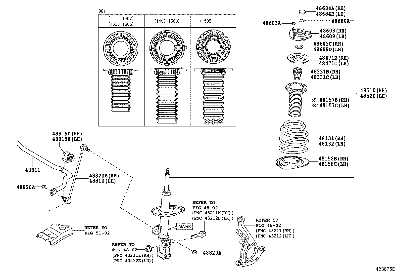 TOYOTA 48510-8Z064 - Амортизатор autozip.com.ua