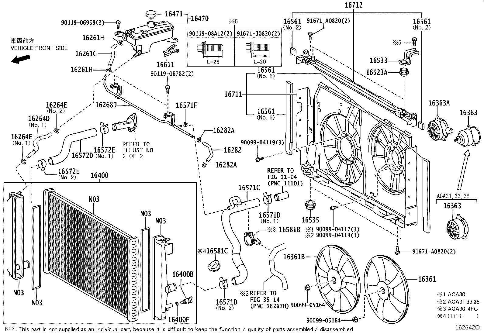 TOYOTA 16475-28120 - Кришка, резервуар охолоджуючої рідини autozip.com.ua