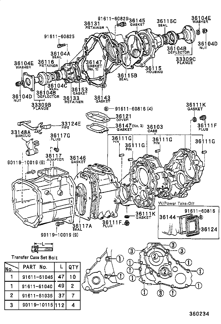 TOYOTA 9031138140 - Ущільнене кільце, роздавальна коробка autozip.com.ua