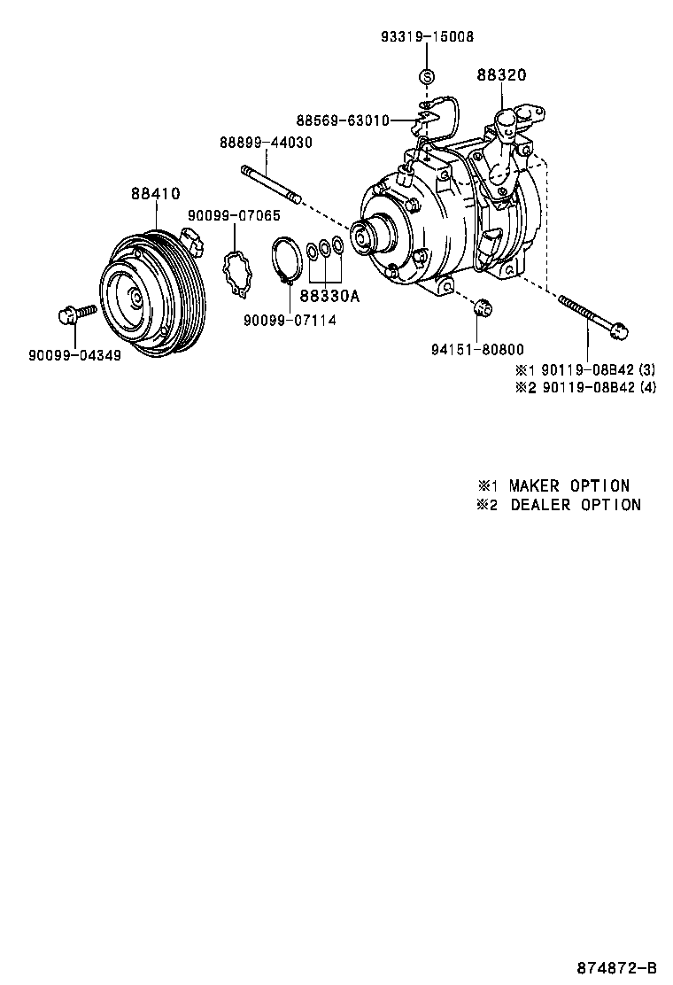 Volvo 8832044120 - COMPRESSOR ASSY, COOLER autozip.com.ua