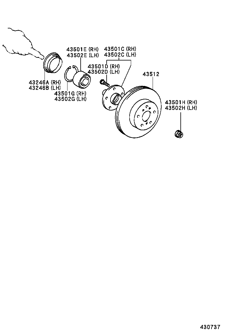 Berliet 43512-0F010 - Гальмівний диск autozip.com.ua